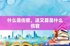 什么是伤官，这又算是什么伤官