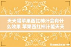 天天喝苹果西红柿汁会有什么效果 苹果西红柿汁能天天喝吗
