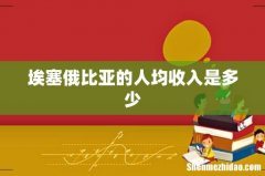 埃塞俄比亚的人均收入是多少