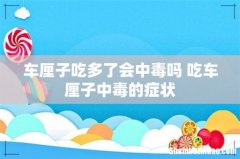 车厘子吃多了会中毒吗 吃车厘子中毒的症状