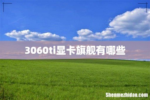 3060ti显卡旗舰有哪些