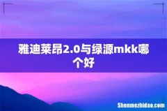 雅迪莱昂2.0与绿源mkk哪个好