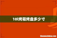 10l烤箱烤盘多少寸