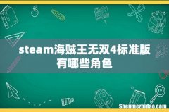 steam海贼王无双4标准版有哪些角色