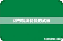 利布特奥特曼的武器