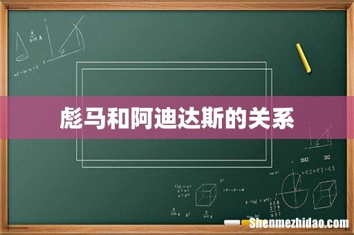 彪马和阿迪达斯的关系