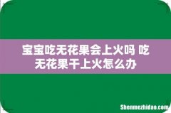 宝宝吃无花果会上火吗 吃无花果干上火怎么办