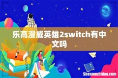 乐高漫威英雄2switch有中文吗