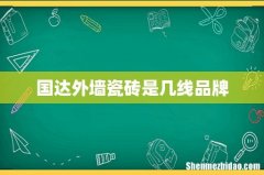 国达外墙瓷砖是几线品牌