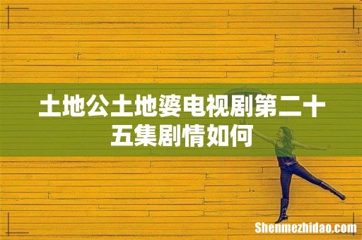 土地公土地婆电视剧第二十五集剧情如何