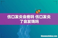 伤口发炎会疼吗 伤口发炎了会发烧吗