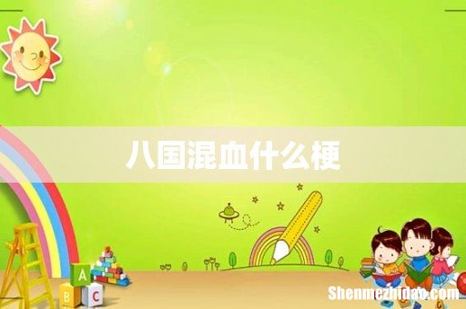 八国混血什么梗