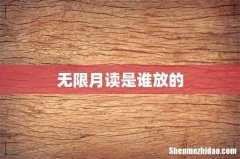 无限月读是谁放的