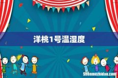 洋桃1号温湿度