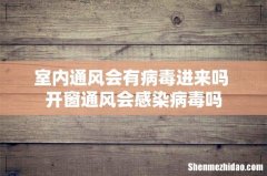 室内通风会有病毒进来吗 开窗通风会感染病毒吗