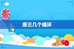 唐三几个魂环