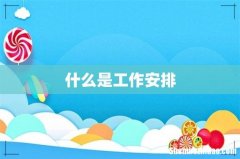 什么是工作安排