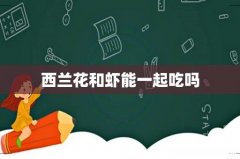 西兰花和虾能一起吃吗