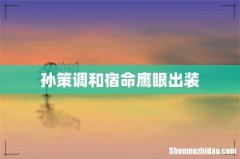孙策调和宿命鹰眼出装