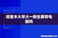 塔里木大学大一新生要带电脑吗