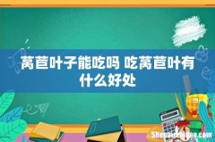 莴苣叶子能吃吗 吃莴苣叶有什么好处