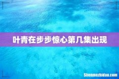 叶青在步步惊心第几集出现