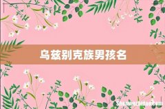 乌兹别克族男孩名