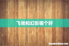 飞驰和幻影哪个好