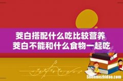 茭白搭配什么吃比较营养 茭白不能和什么食物一起吃