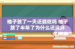 柚子放了一天还能吃吗 柚子放了半年了为什么还没坏