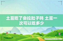 土豆吃了会拉肚子吗 土豆一次可以吃多少