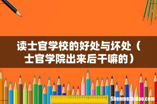 士官学院出来后干嘛的 读士官学校的好处与坏处