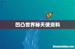 凹凸世界秘天使资料