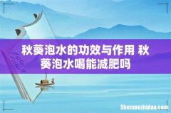 秋葵泡水的功效与作用 秋葵泡水喝能减肥吗
