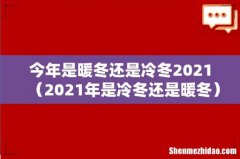 2021年是冷冬还是暖冬 今年是暖冬还是冷冬2021