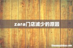 zara门店减少的原因
