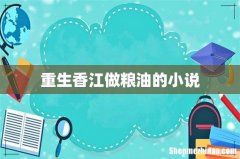 重生香江做粮油的小说
