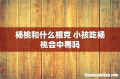 杨桃和什么相克 小孩吃杨桃会中毒吗