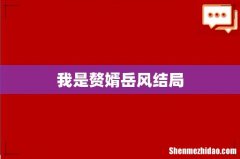 我是赘婿岳风结局