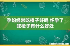 孕妇经常吃橙子好吗 怀孕了吃橙子有什么好处