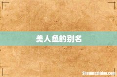 美人鱼的别名