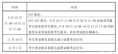 什么时间考六级 6级英语报名时间