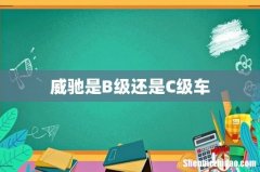 威驰是B级还是C级车