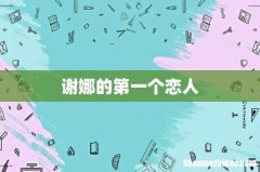 谢娜的第一个恋人