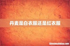 丹麦是白衣服还是红衣服