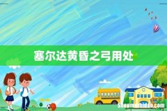 塞尔达黄昏之弓用处