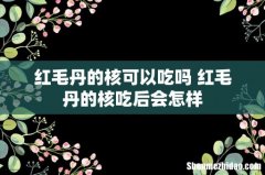 红毛丹的核可以吃吗 红毛丹的核吃后会怎样