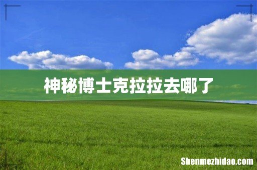 神秘博士克拉拉去哪了