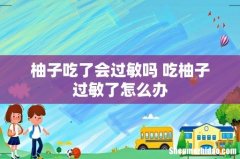 柚子吃了会过敏吗 吃柚子过敏了怎么办
