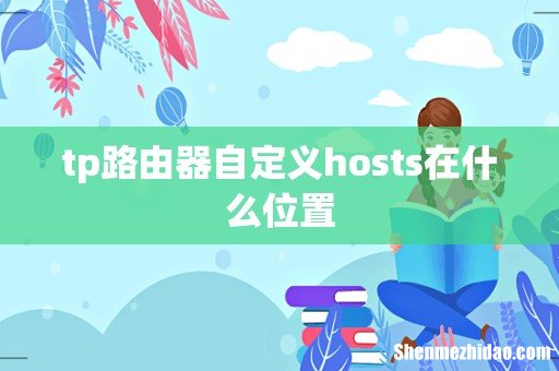tp路由器自定义hosts在什么位置
